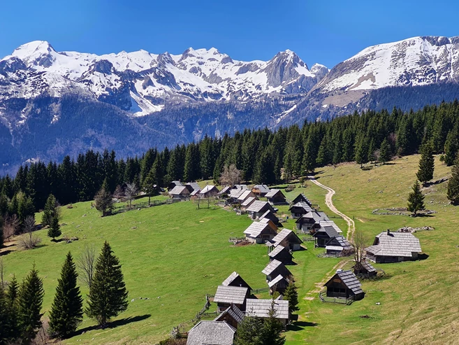 Zajamniki, Juliian Alps, Slovenia