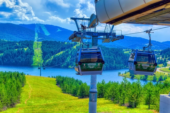 Zlatibor golden gondola