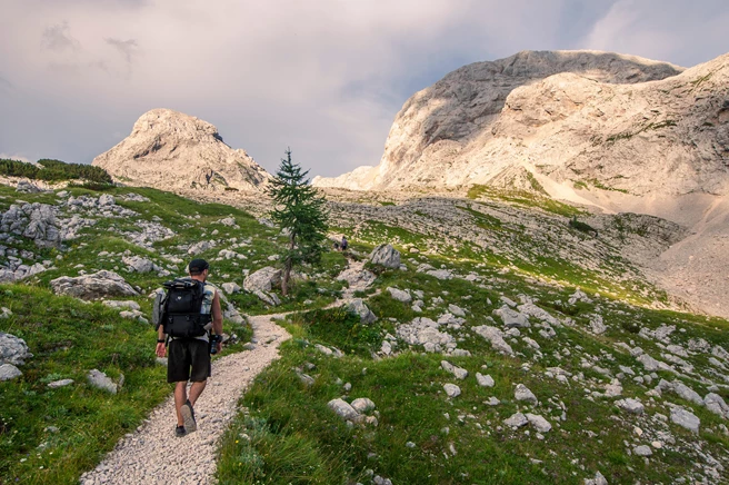 hiking in the Julian Alps