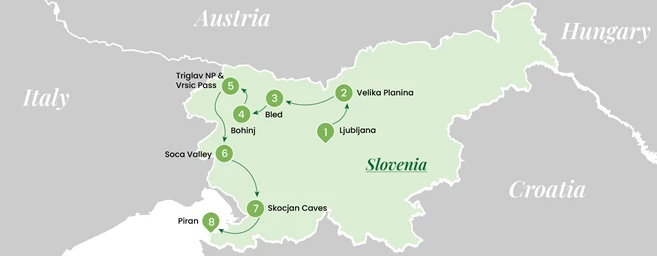 Enchanting Trails of Slovenia