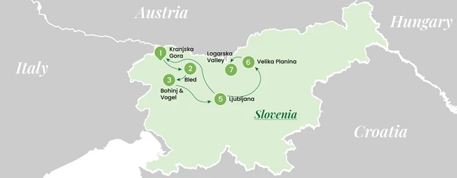 Las rutas más bonitas de senderismo en Eslovenia