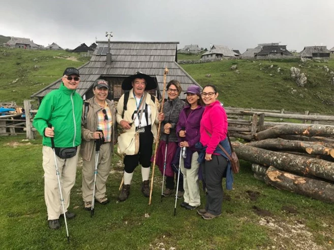 Our guests in the Slovenian mountains