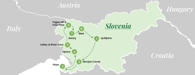Essence of Slovenia: From the Adriatic Coast to the Alpine Lakes