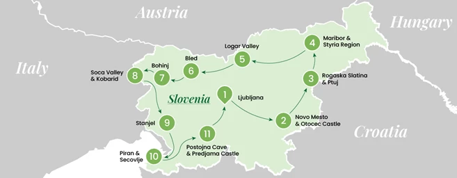 Grand Slovenia Journey: From Alpine Lakes to the Adriatic Coast