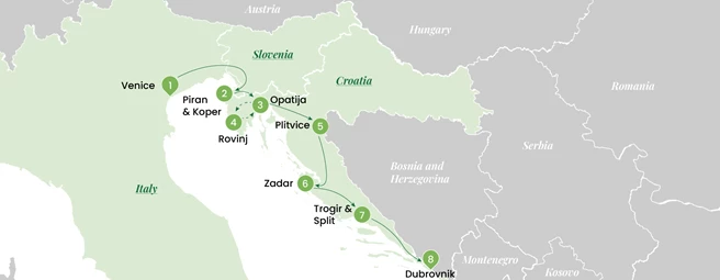 Adriatic Pearls: From Venice to Dubrovnik
