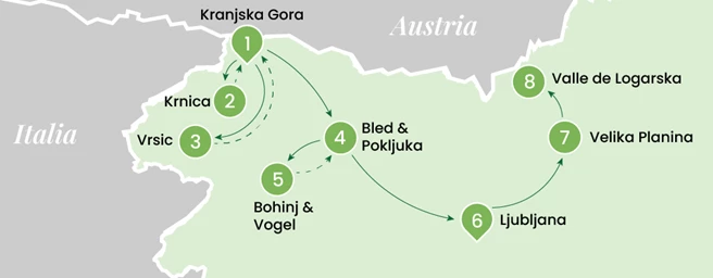 Las rutas más bonitas de senderismo en Eslovenia