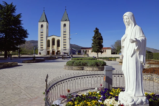 Lugar de peregrinación Medugorje en Bosnia