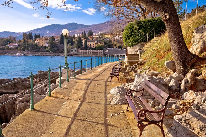 opatija promenade