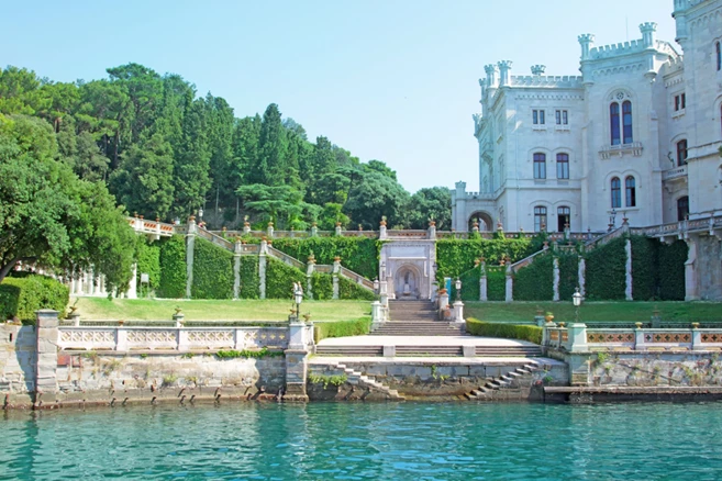 see the miramare castle near trieste on adriatic tours