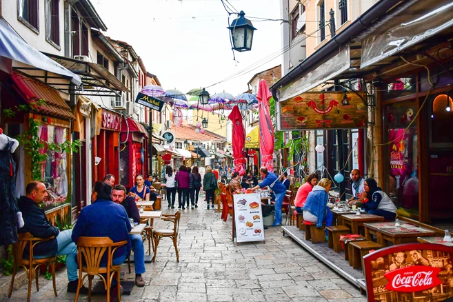 Skopje market