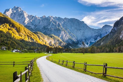 Logar Valley in Kamnik Mountains