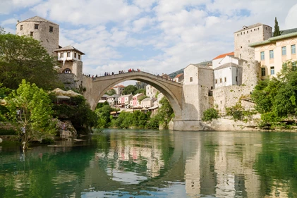 Old bridge in Mostar, Bosnia and Herzegovina