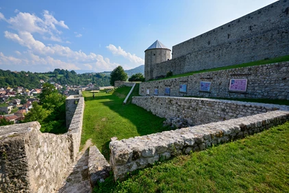 Travnik, Bosnia and Herzegovina - A historical fortress build during Ottoman period
