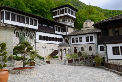 Saint Jovan Bigorski Monastery. Macedonian Orthodox monastery, Macedonia